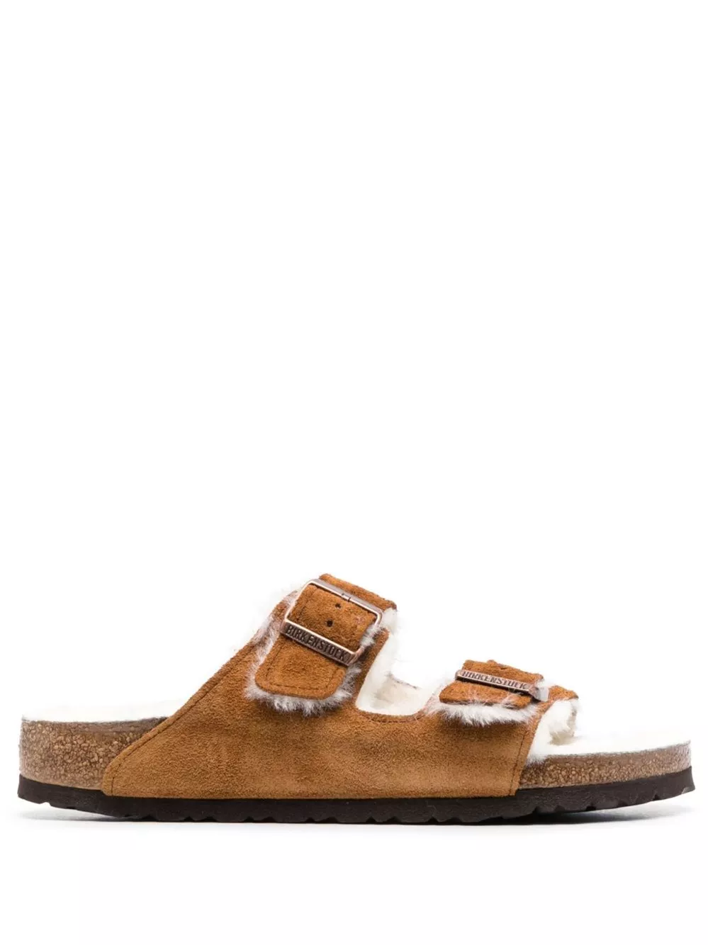Birkenstock Sandali in suede shearling Arizona
