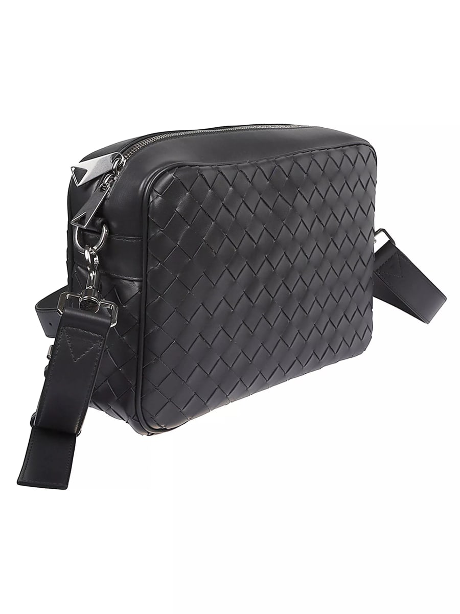 Bottega Veneta Camera bag intrecciata, view 3