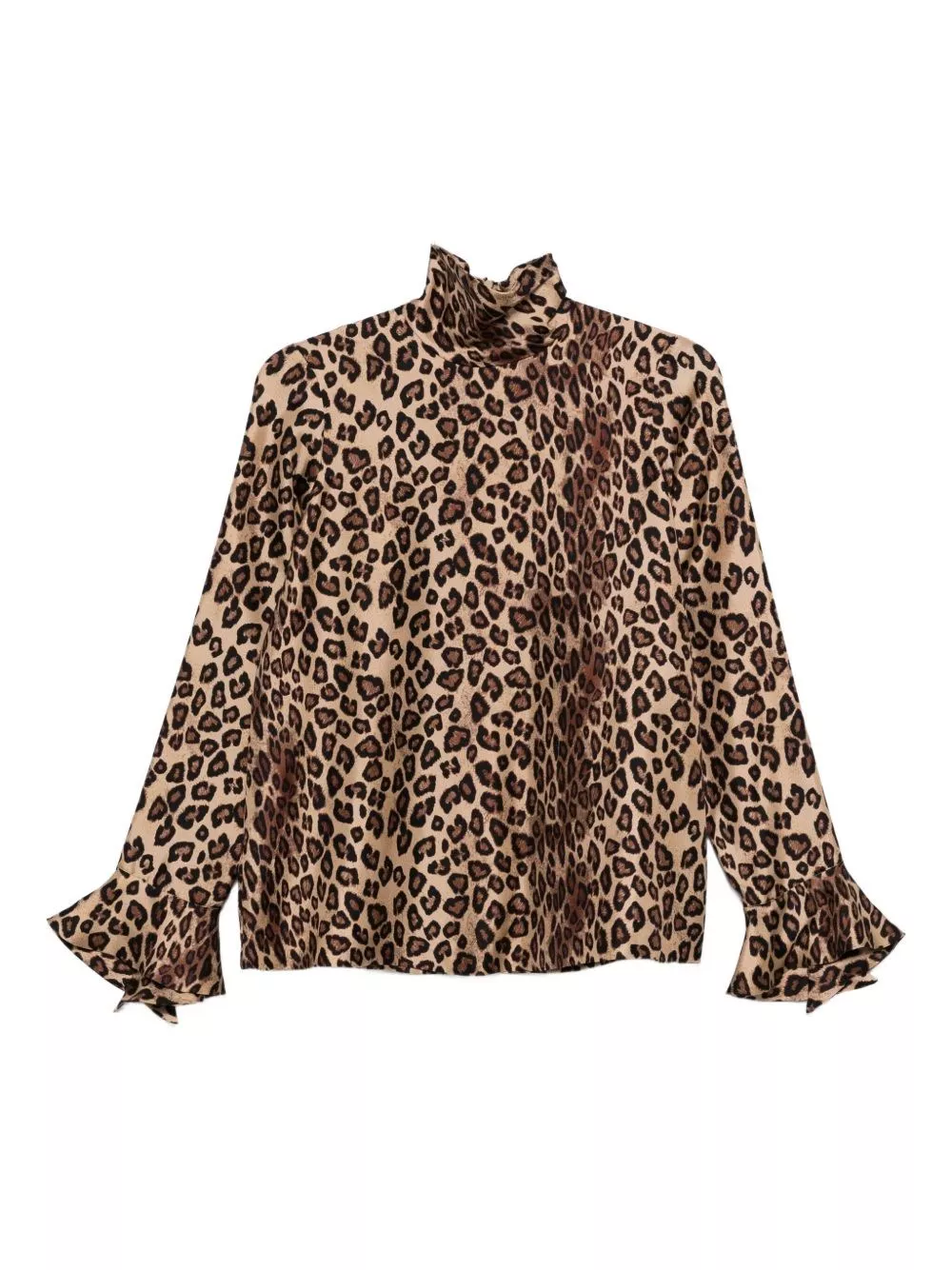 Alberto biani Blusa di seta stampata
