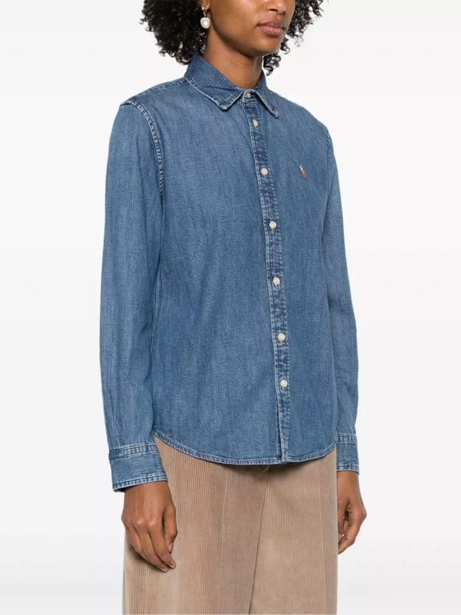 Polo Ralph Lauren Camicia in jeans, view 4