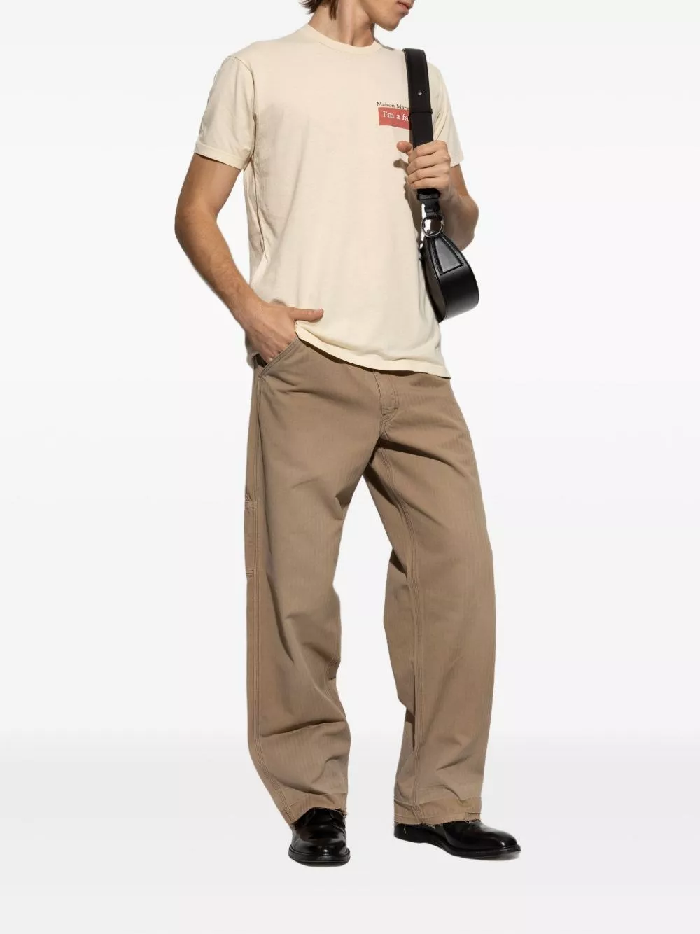 Maison Margiela Pantaloni in cotone, view 2