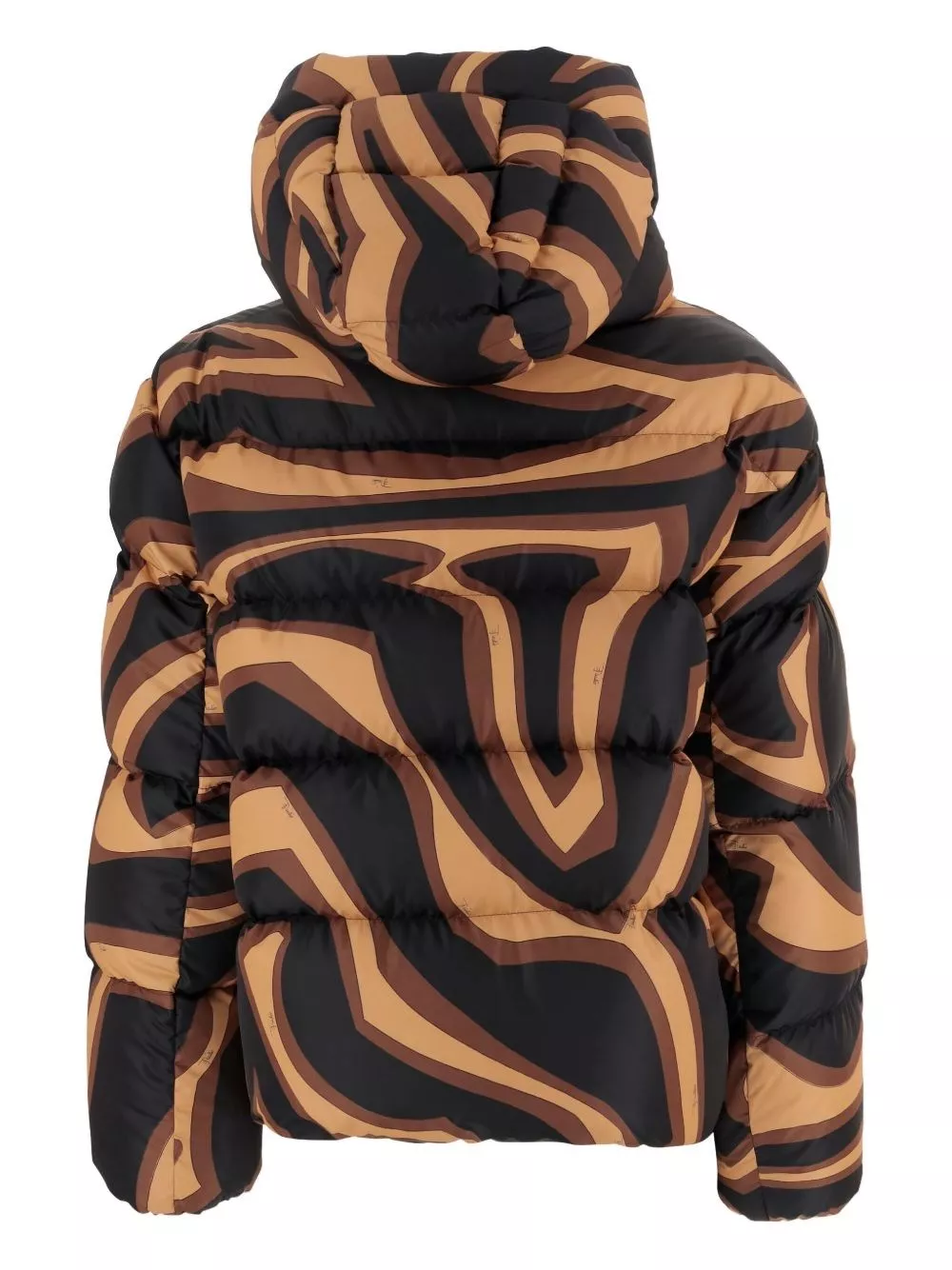 Pucci Giacca imbottita in nylon stampato, view 2