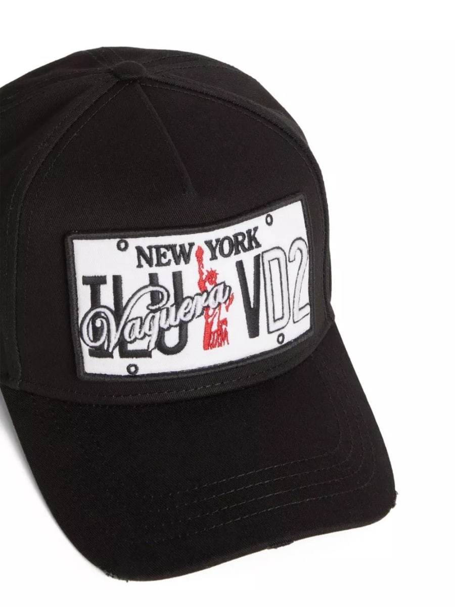 Dsquared2 Cappellino da baseball con logo, view 2