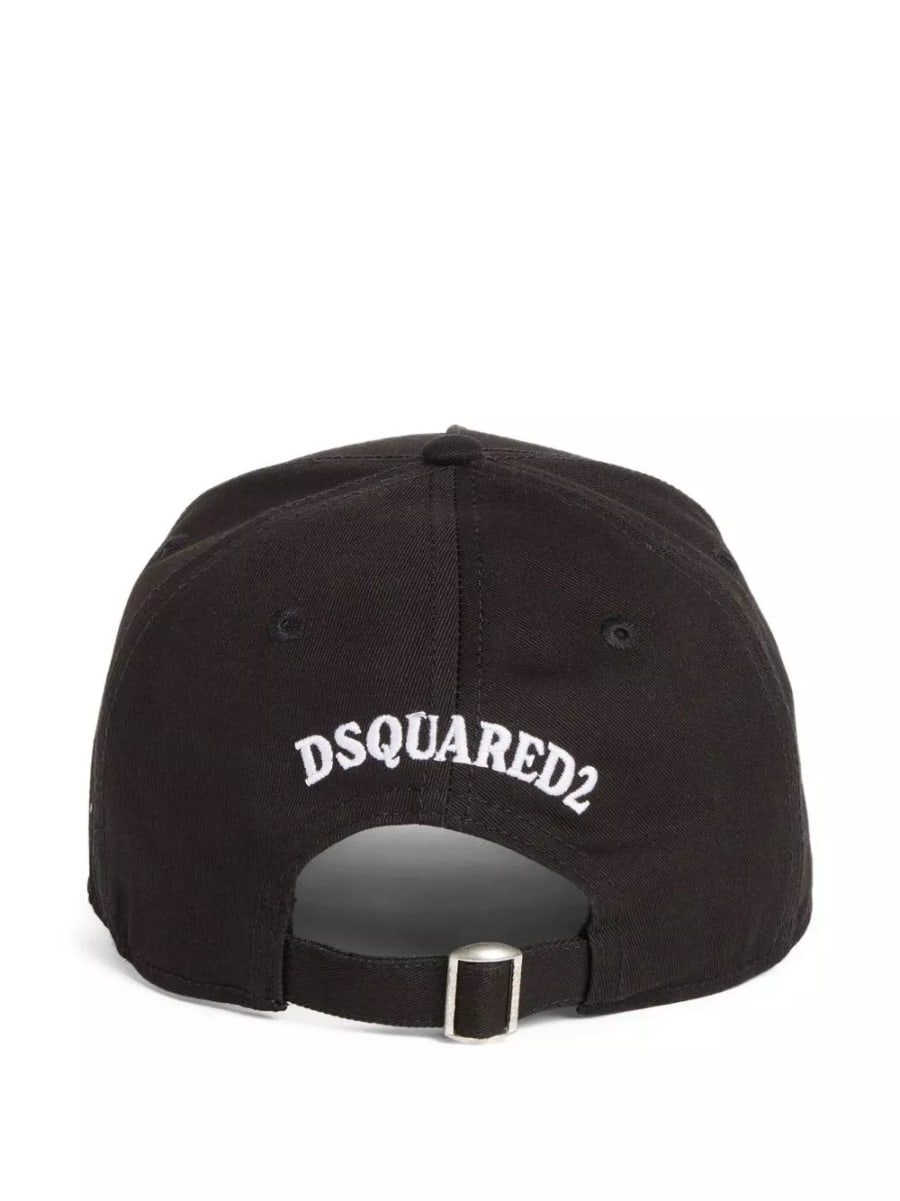 Dsquared2 Cappellino da baseball con logo, view 3