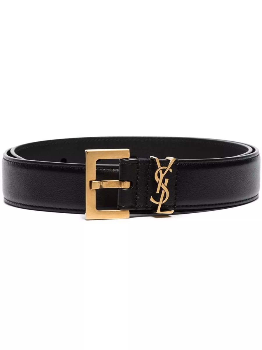 Saint Laurent Cintura in pelle Cassandre
