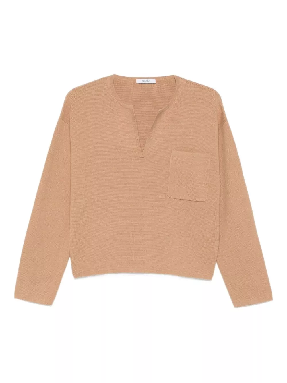 Max Mara Maglione a V in lana cashmere