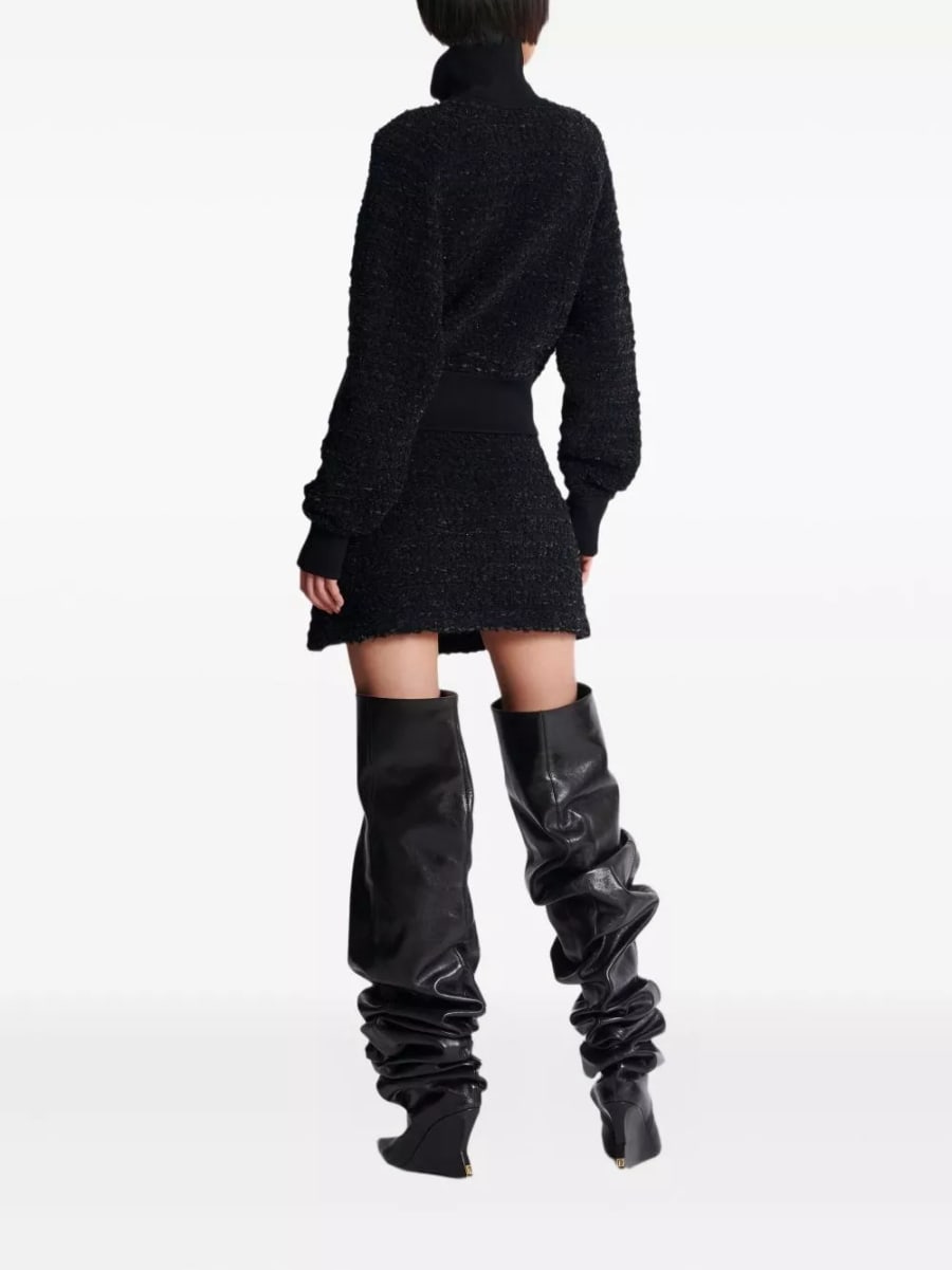 Balmain Giacca bomber con zip, view 5