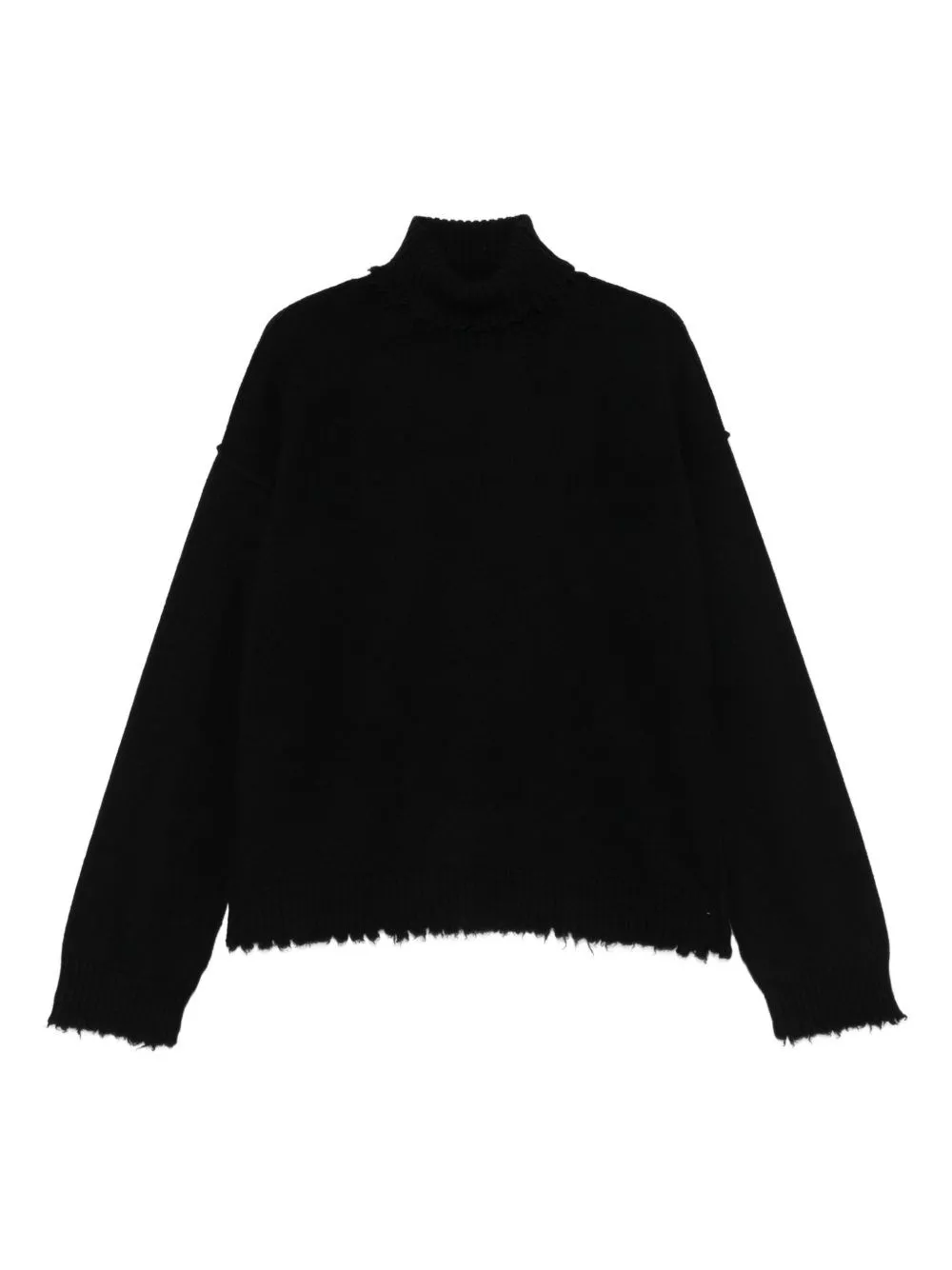 Uma wang Maglione in cashmere con collo alto