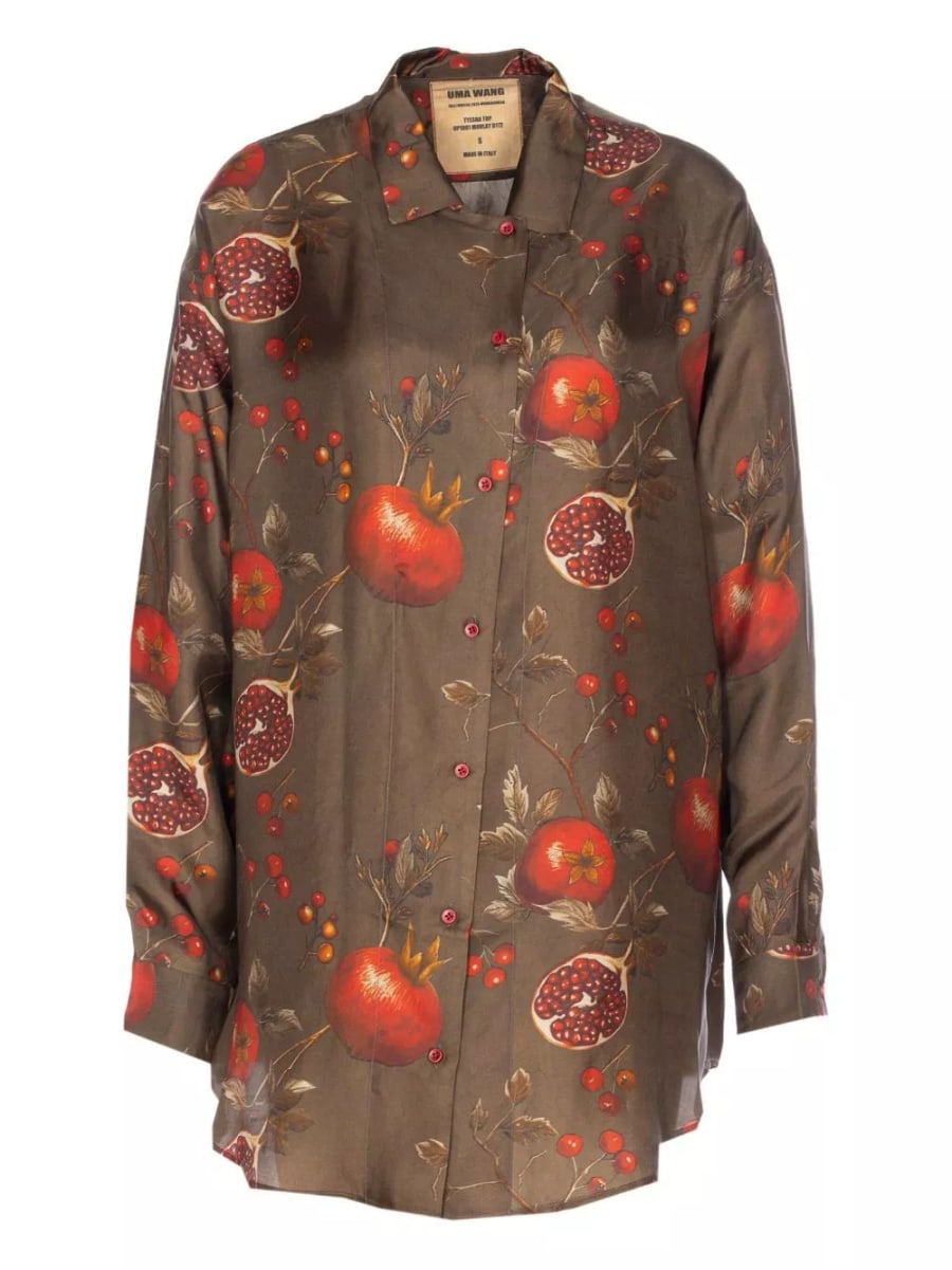 Uma wang Blusa stampata