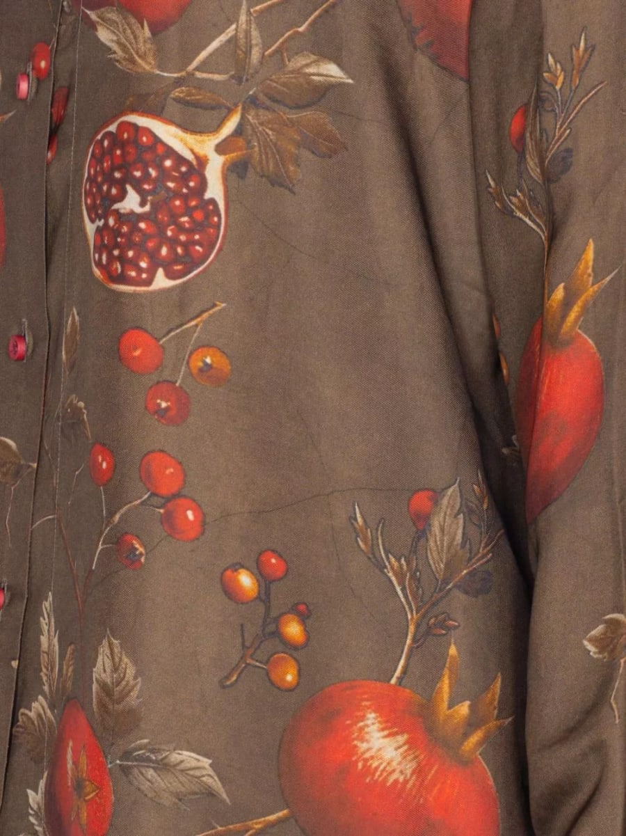 Uma wang Blusa stampata, view 3