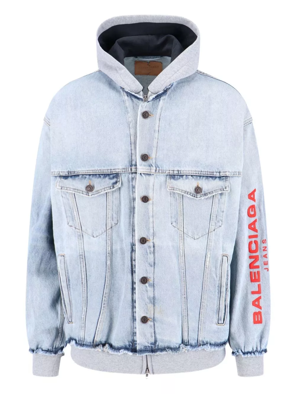 Balenciaga Giacca felpa Cut-up