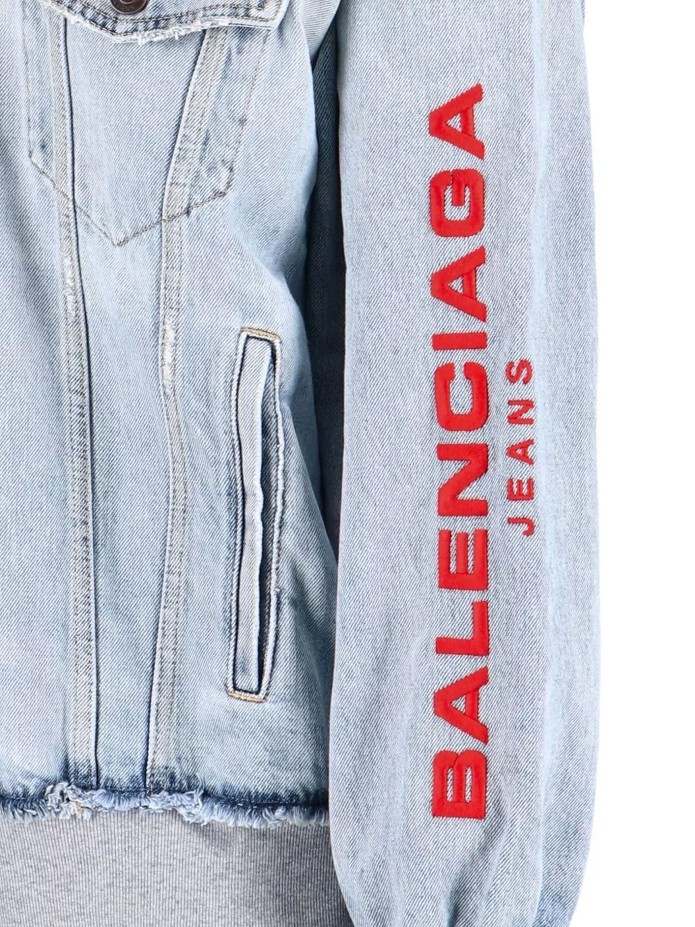Balenciaga Giacca felpa Cut-up, view 2
