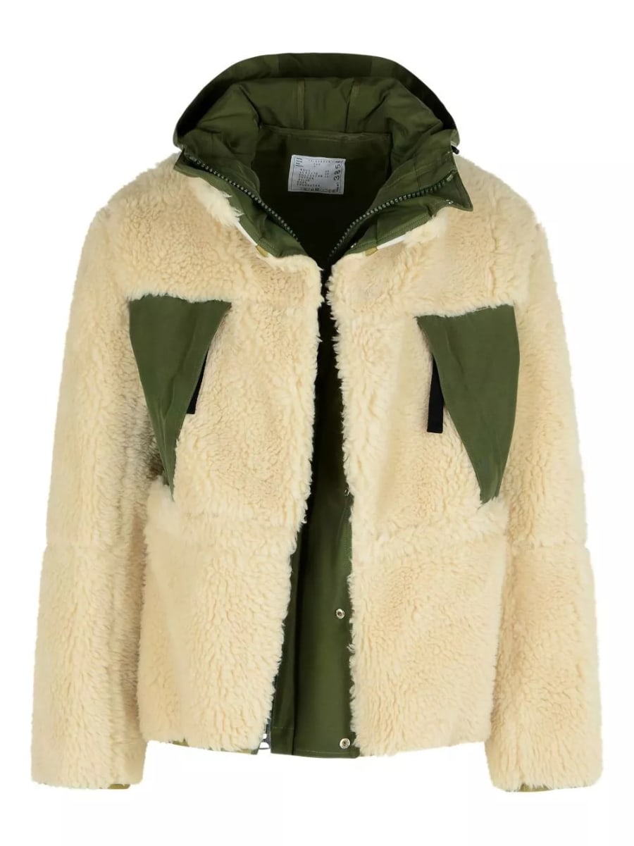 Sacai Giacca in lana