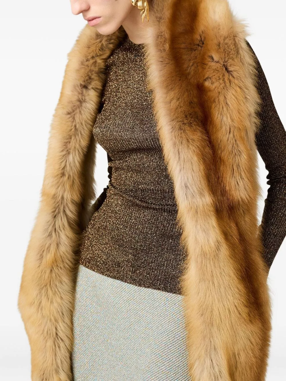 Miu Miu Gonna Lamé
