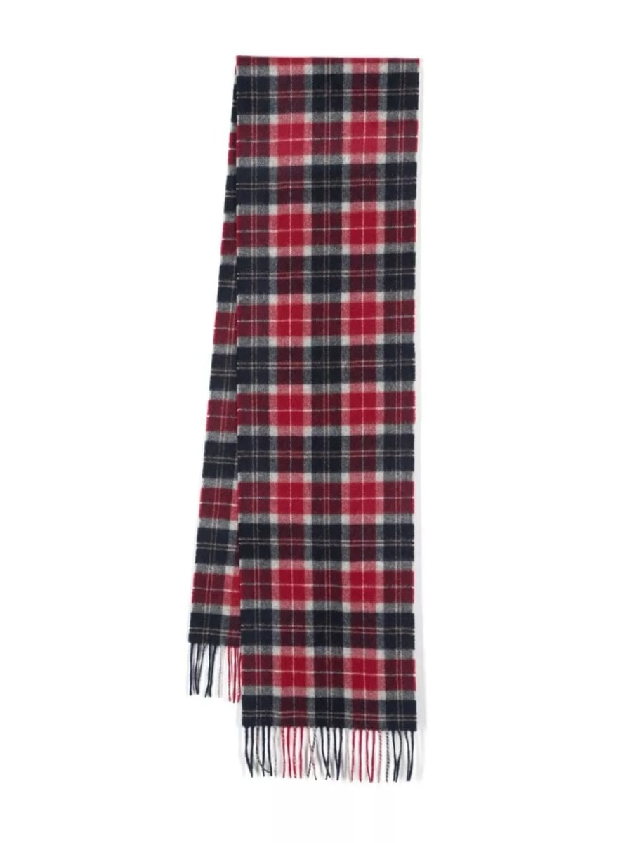 Barbour Sciarpa in lambswool tartan