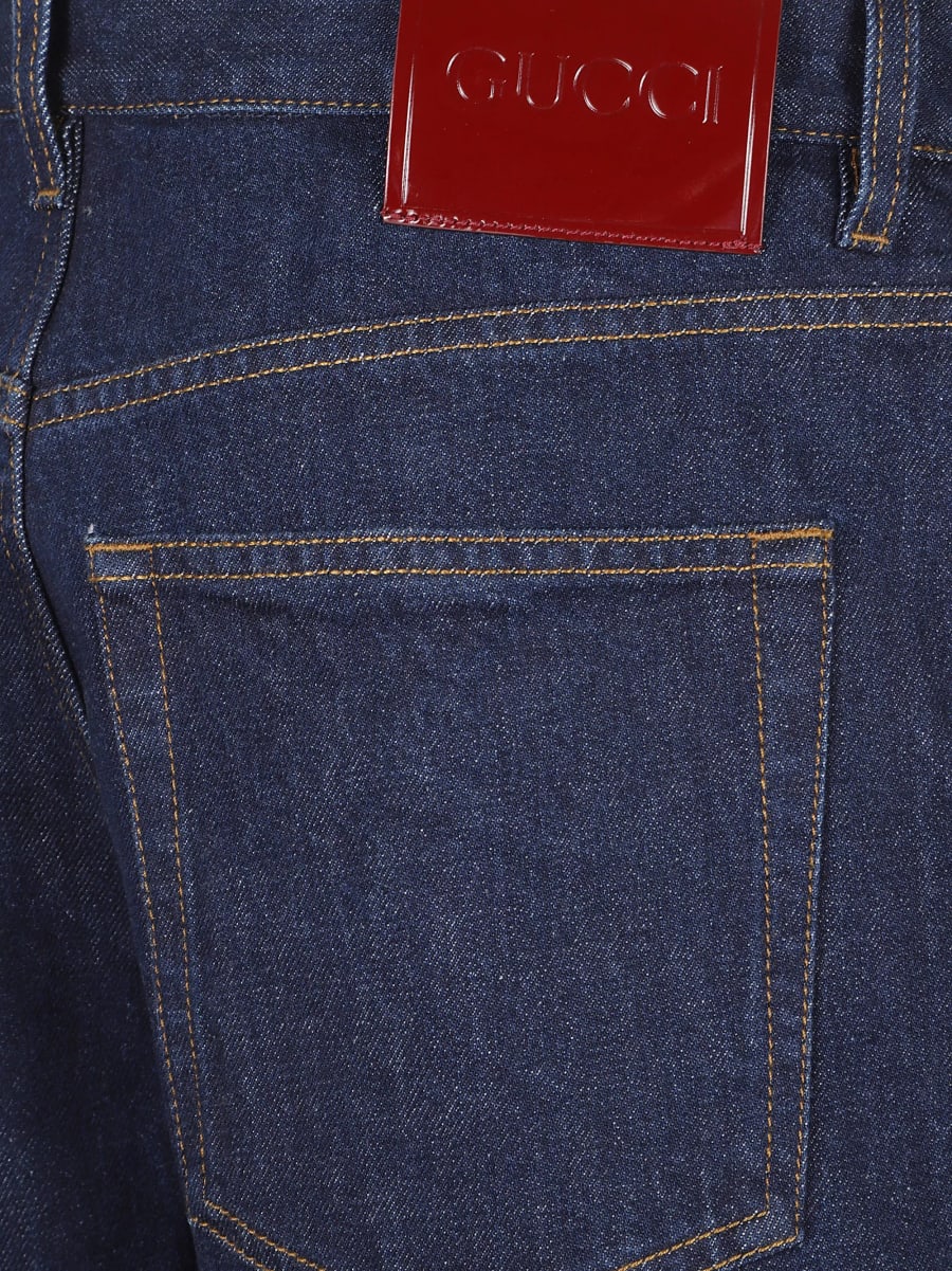 Gucci Jeans con logo, view 3