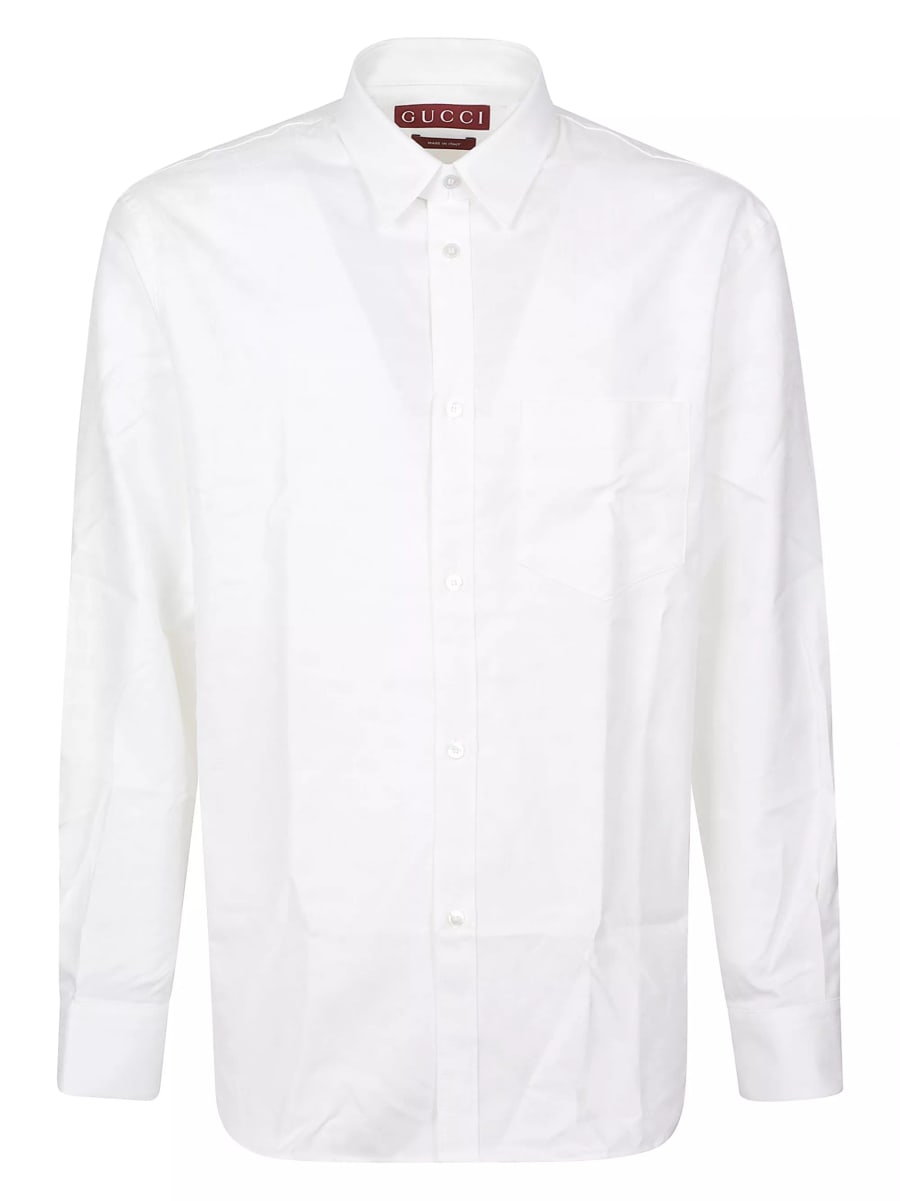 Gucci Camicia in cotone Oxford