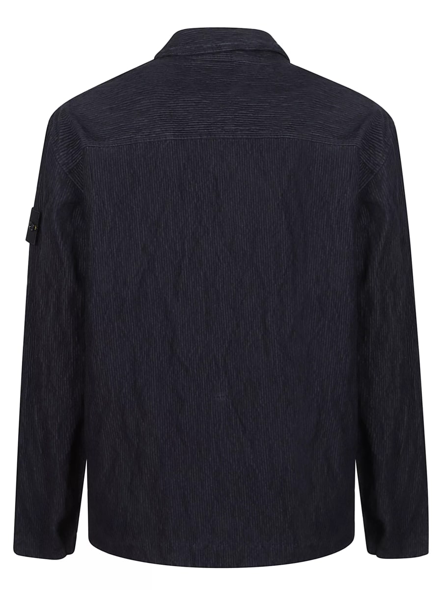 Stone Island Camicia in velluto a coste, view 2