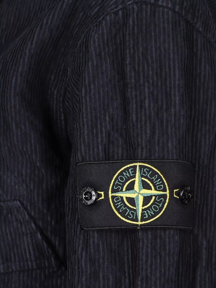 Stone Island Camicia in velluto a coste, view 3