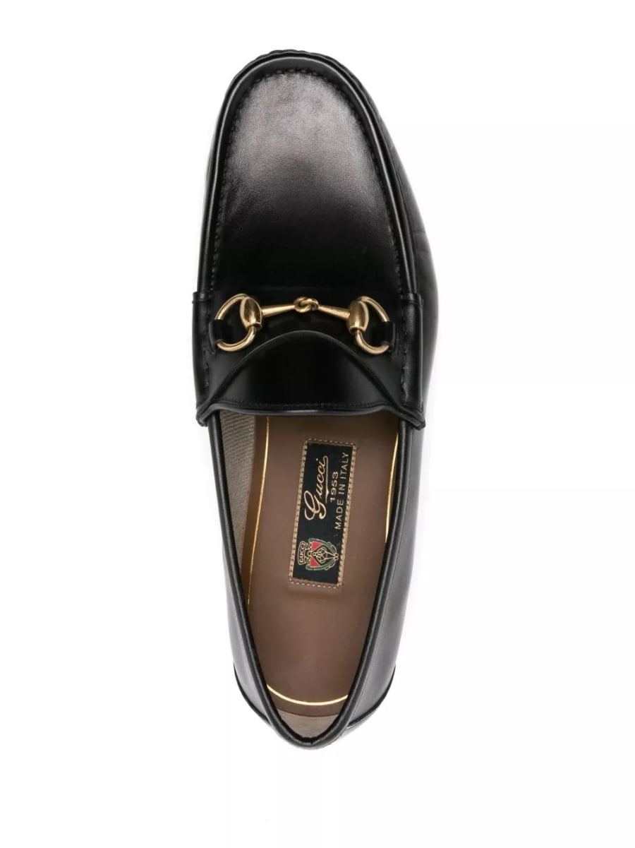 Gucci Mocassino in pelle, view 4