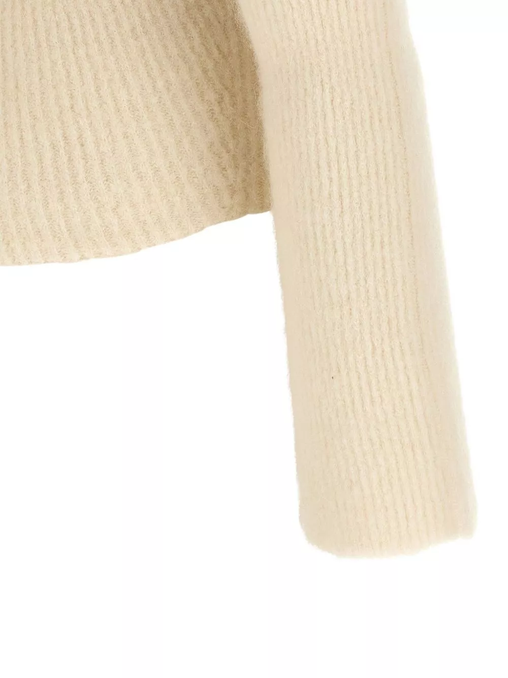 Rick Owens Maglione in lana a spalle scoperte, view 2