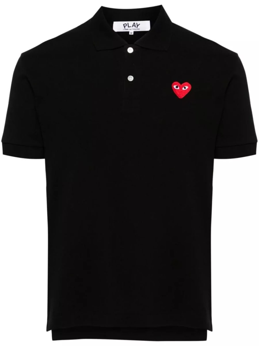 Comme des garçons play Polo in cotone