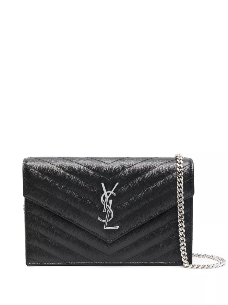 Saint Laurent Borsa mini in pelle Cassandre