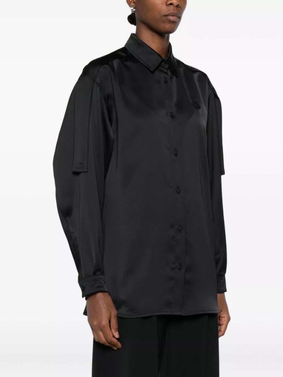 Moncler genius Camicia con logo, view 3