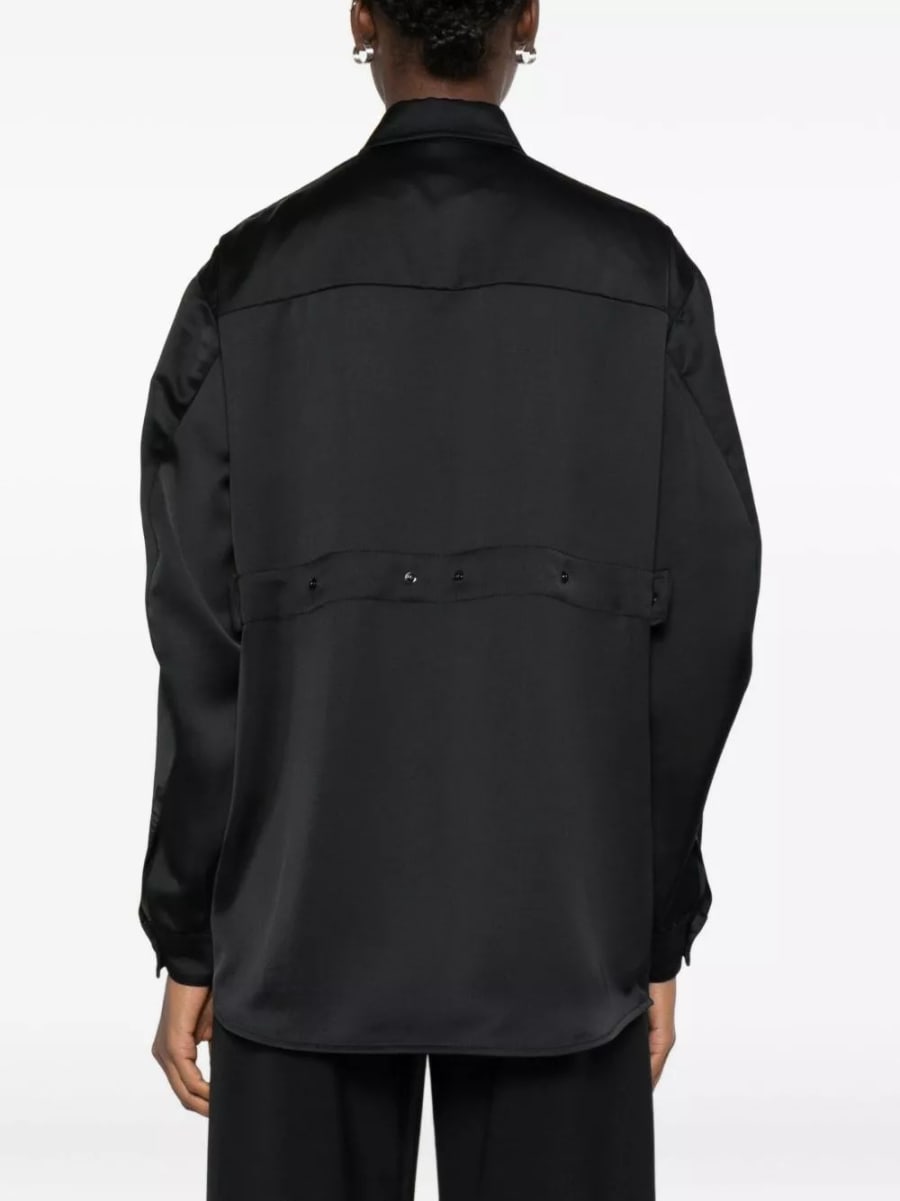 Moncler genius Camicia con logo, view 5