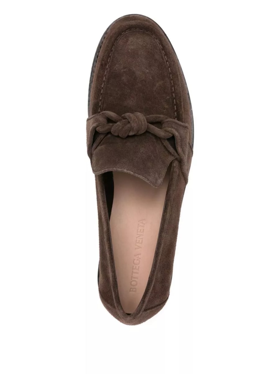 Bottega Veneta Mocassino in pelle, view 4