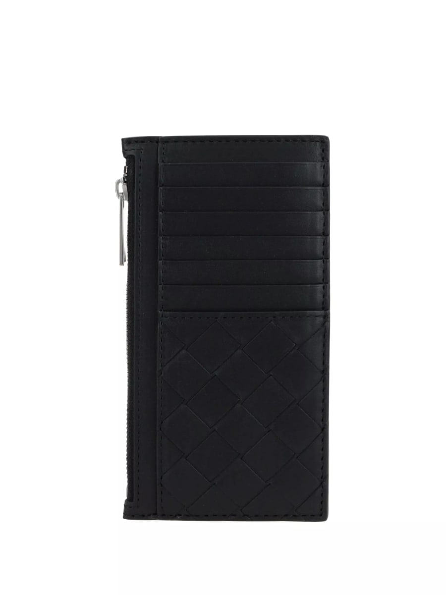 Bottega Veneta Portacarte in pelle, view 3