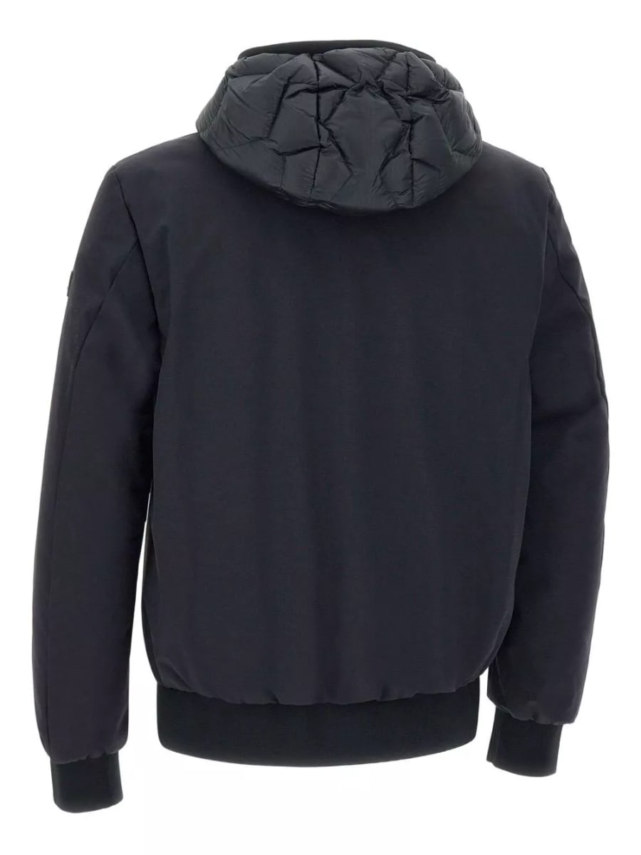 Peuterey Giacca con zip e cappuccio trapuntato, view 3