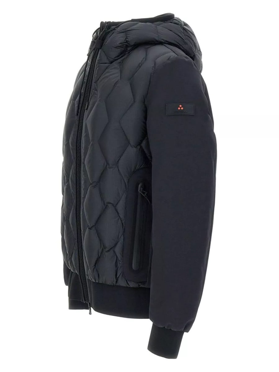 Peuterey Giacca con zip e cappuccio trapuntato, view 7