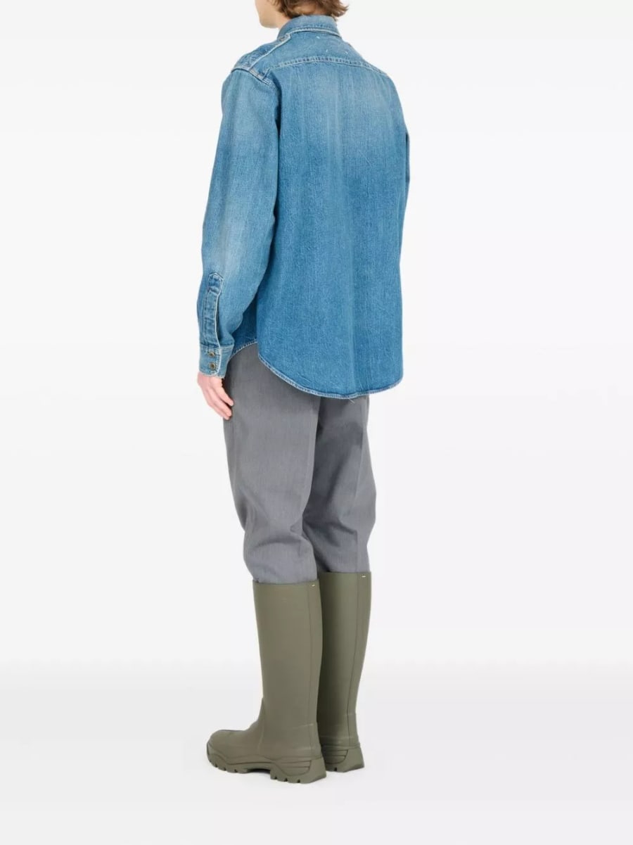 Maison Margiela Camicia in denim, view 5