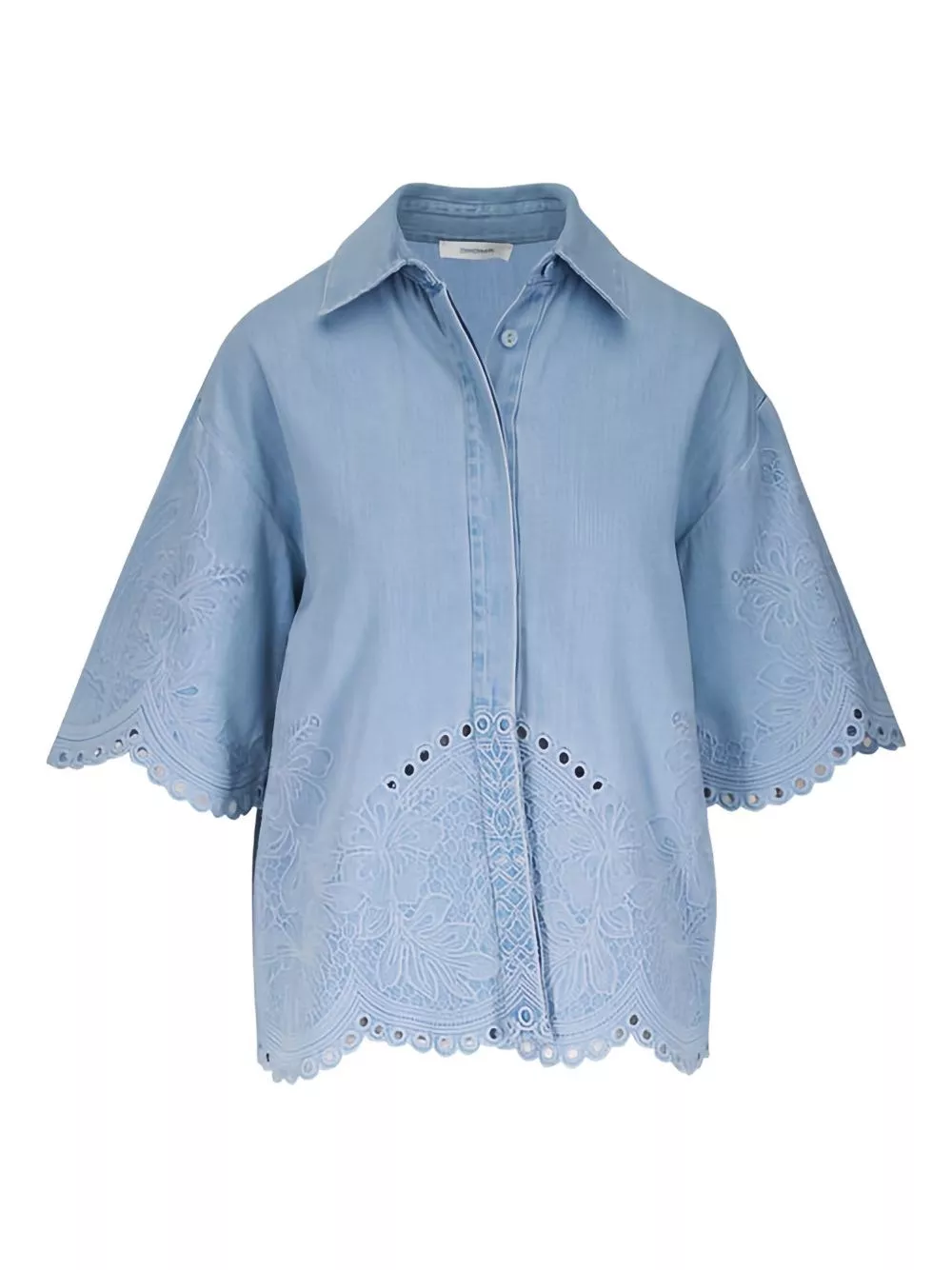Zimmermann Camicia in denim Daylight