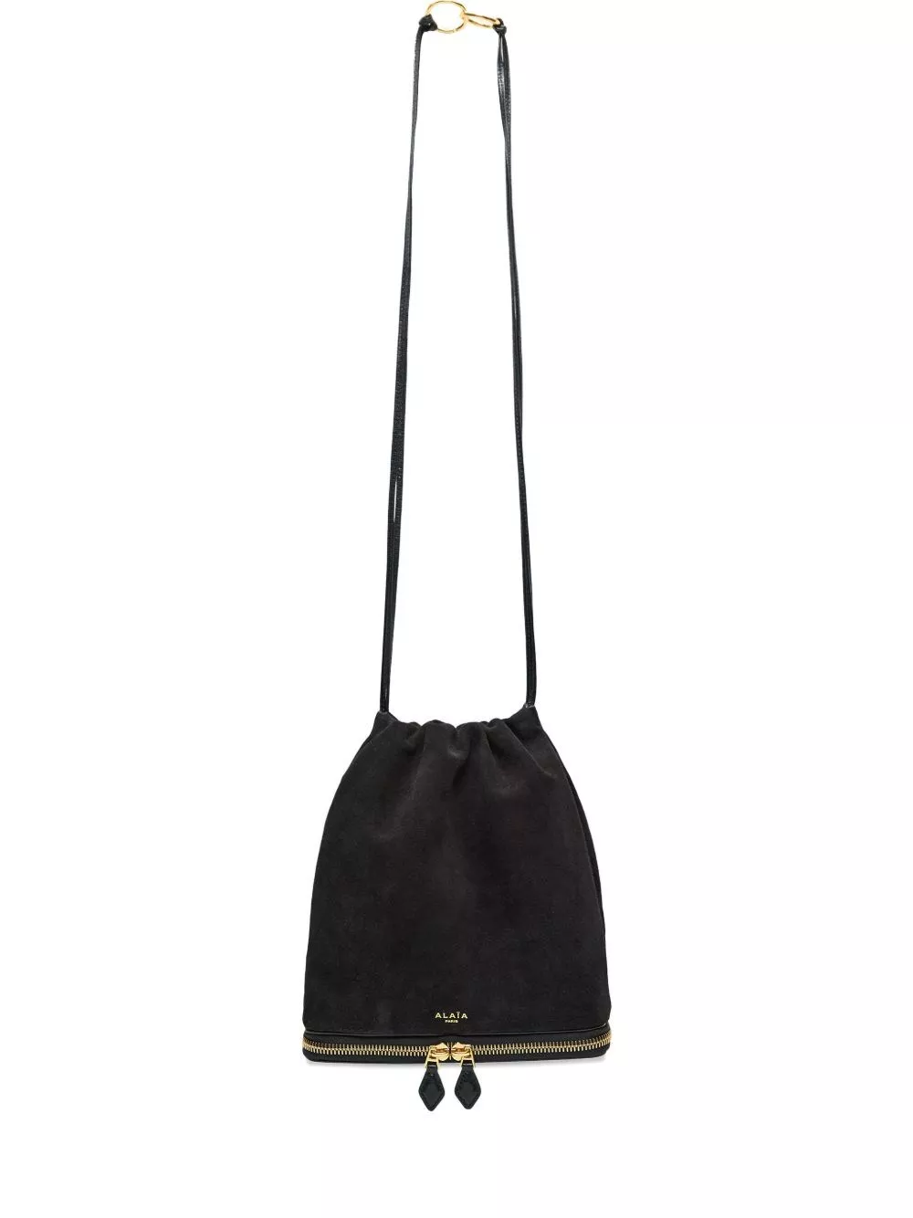 Alaïa Le Pochon borsa a secchiello in pelle scamosciata