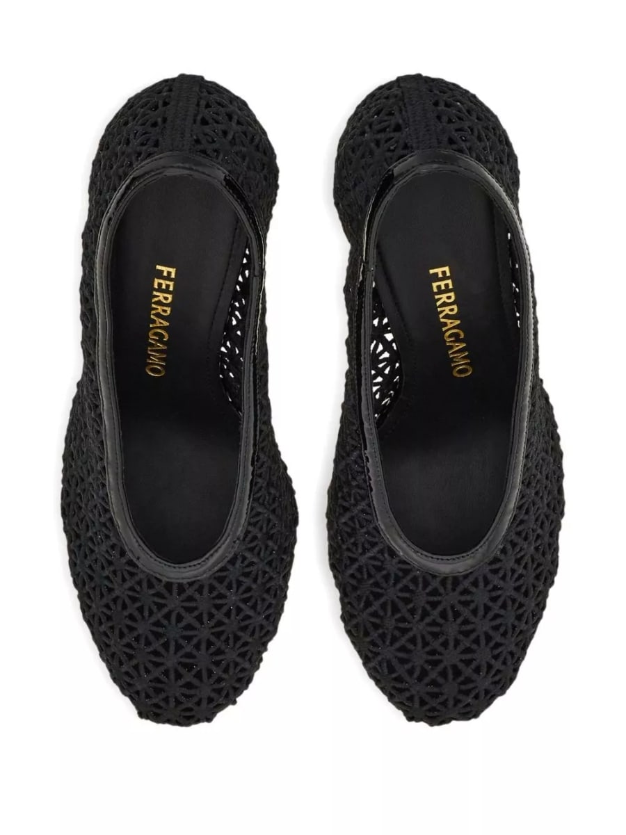 Ferragamo Pumps in Macramé, view 3