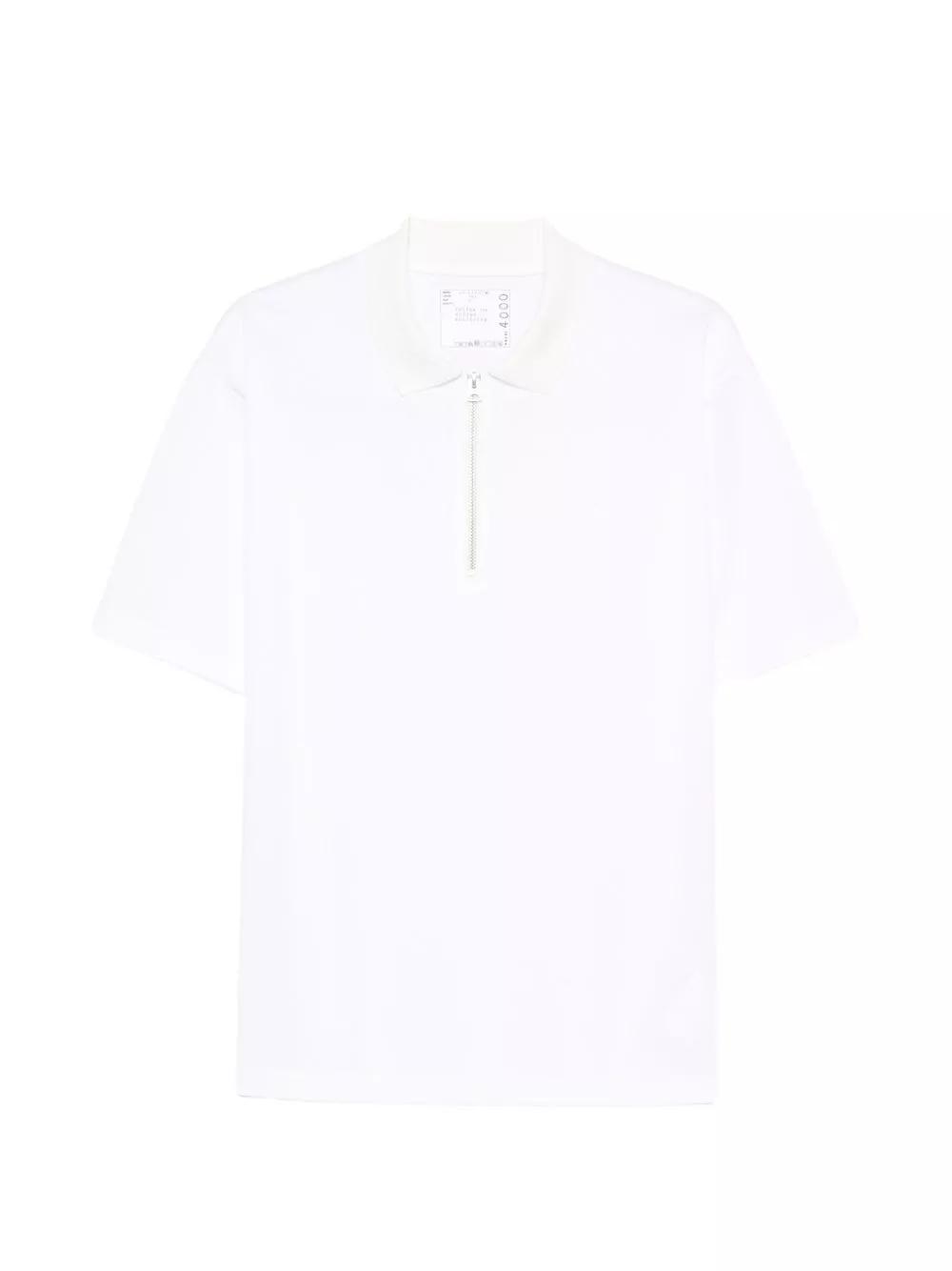 Sacai la polo in cotone