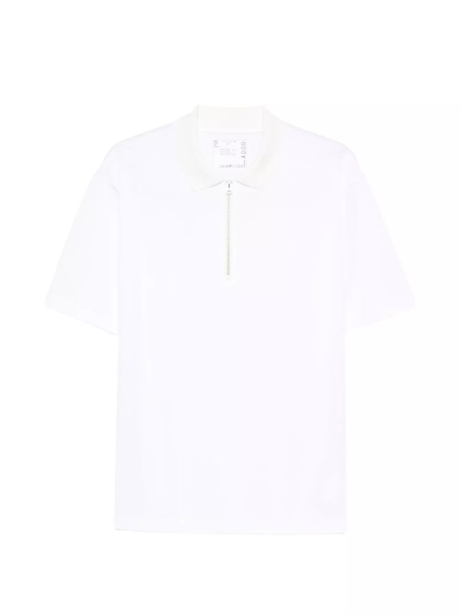 Sacai la polo in cotone