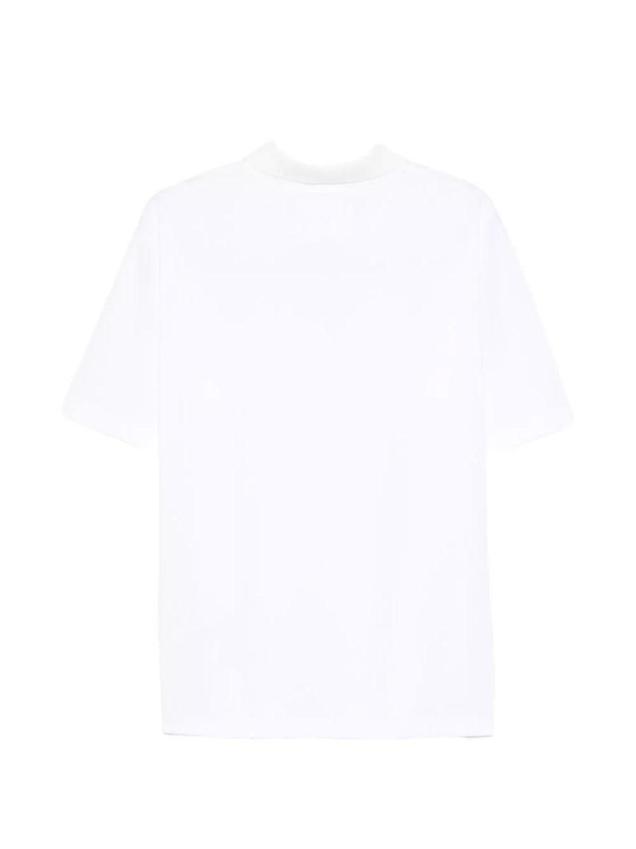 Sacai la polo in cotone, view 2