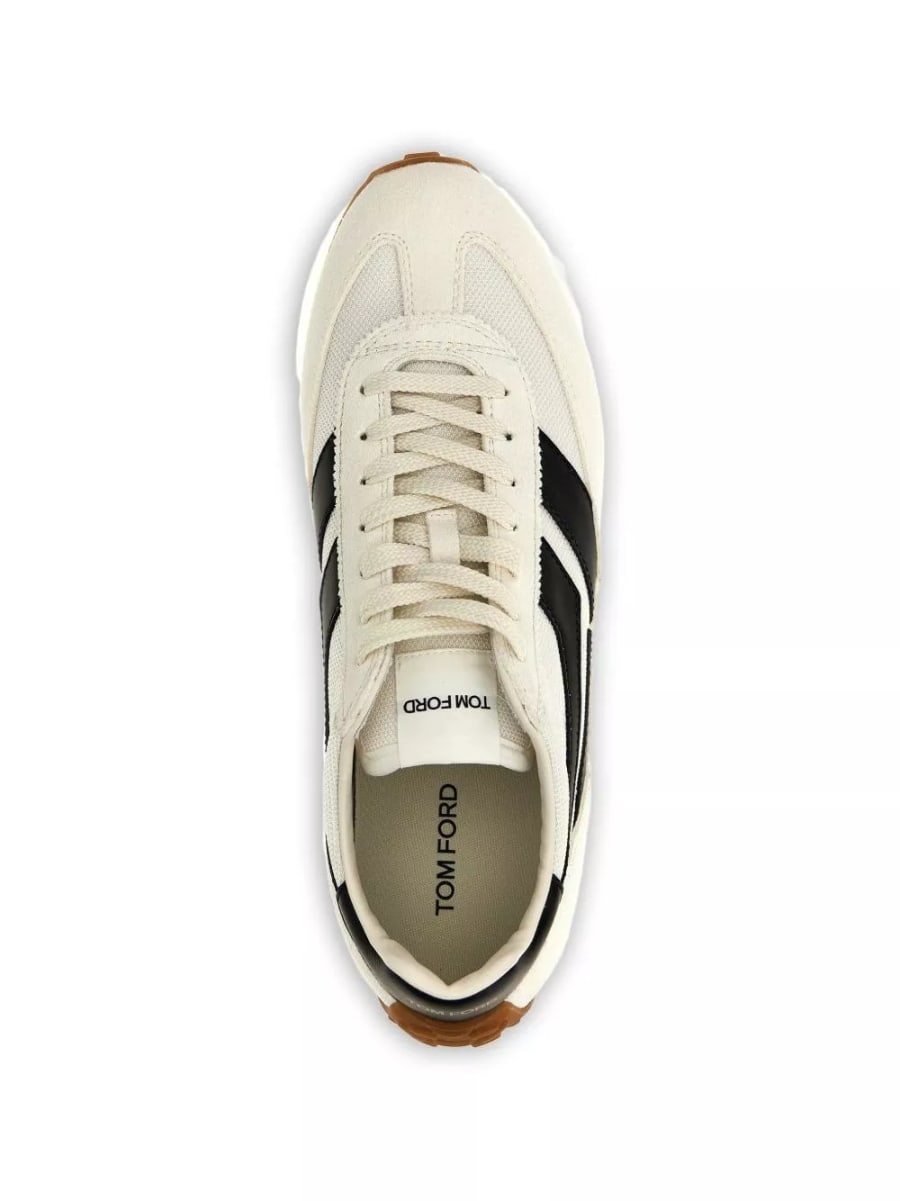 Tom Ford Mick sneaker in suede, view 3