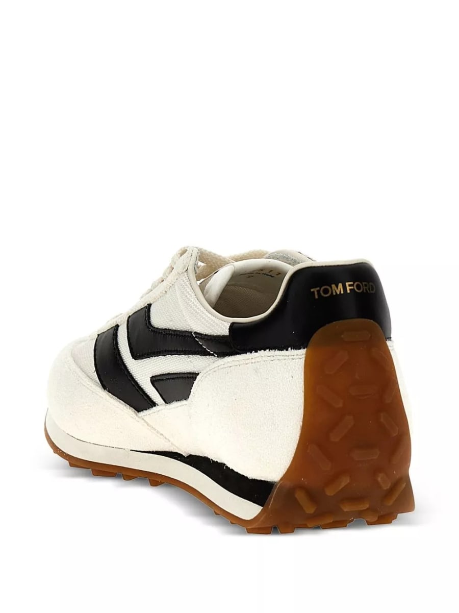 Tom Ford Mick sneaker in suede, view 4