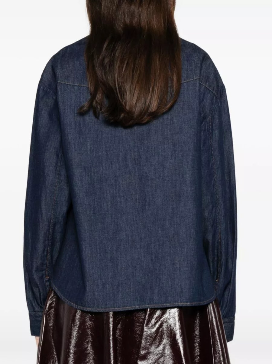 Khaite Camicia in cotone Grenon, view 2