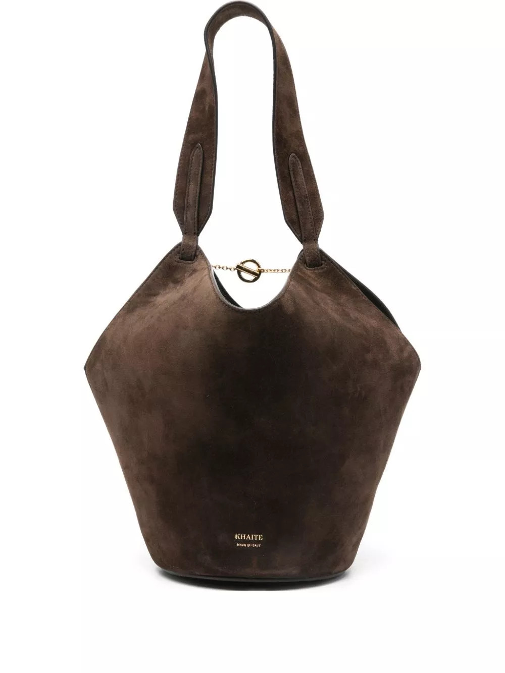 Khaite Borsa a secchiello mini in pelle Lotus
