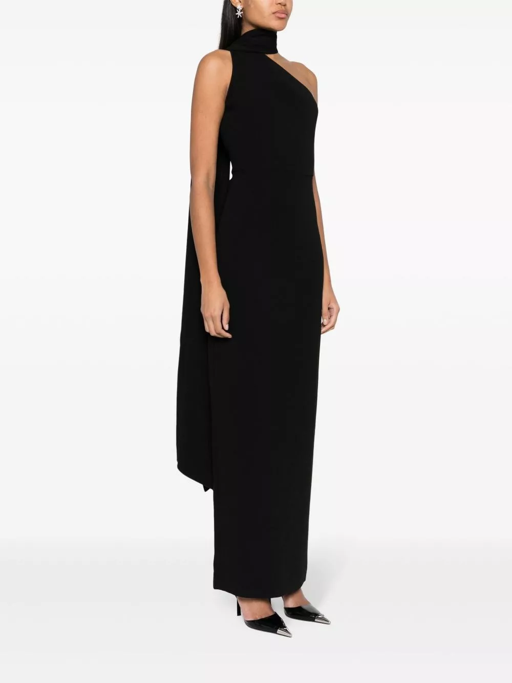 Solace london Abito maxi Demi, view 2