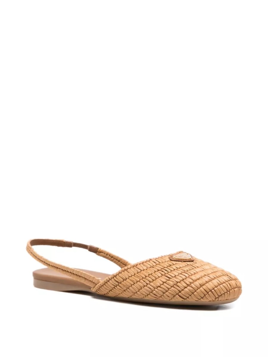 Prada Ballerine in paglia, view 3