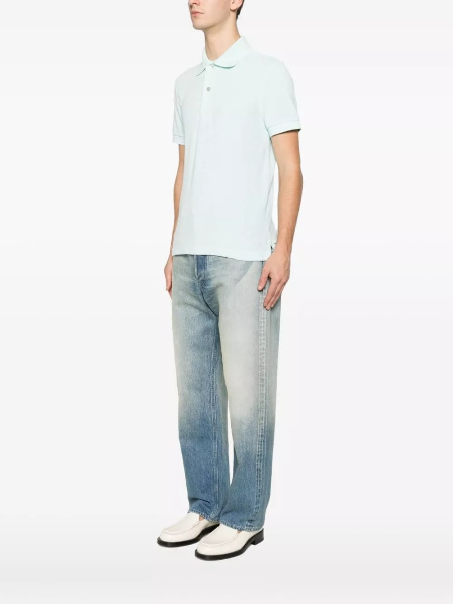 Tom Ford la polo in cotone, view 2
