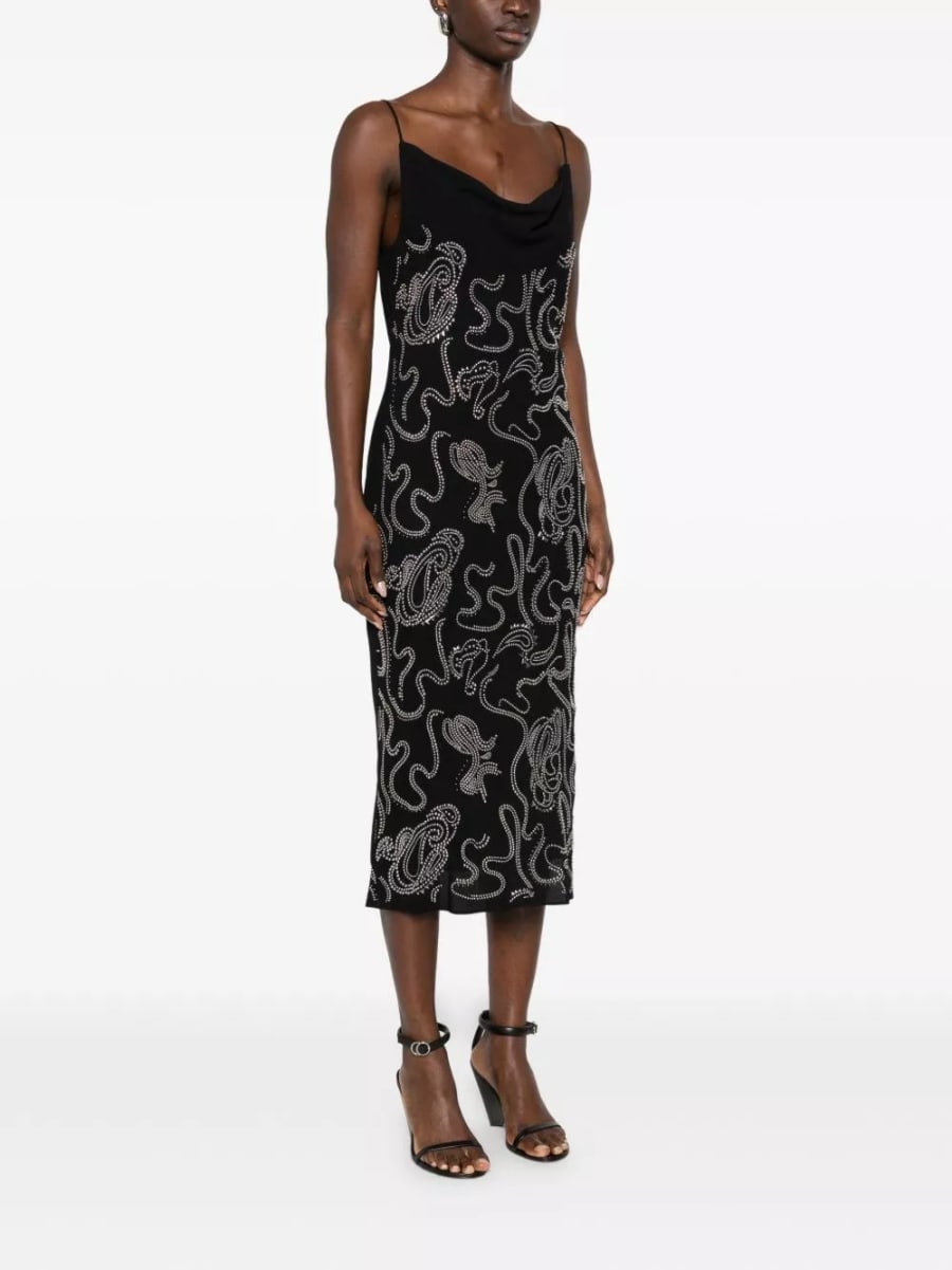 Iro Ombry long dress, view 5