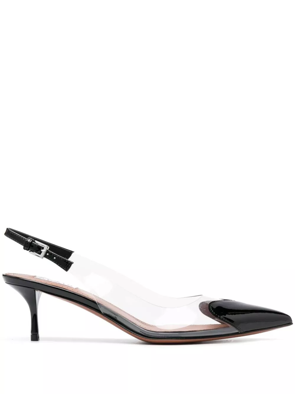 Alaïa Le Coeur pumps in pelle verniciata