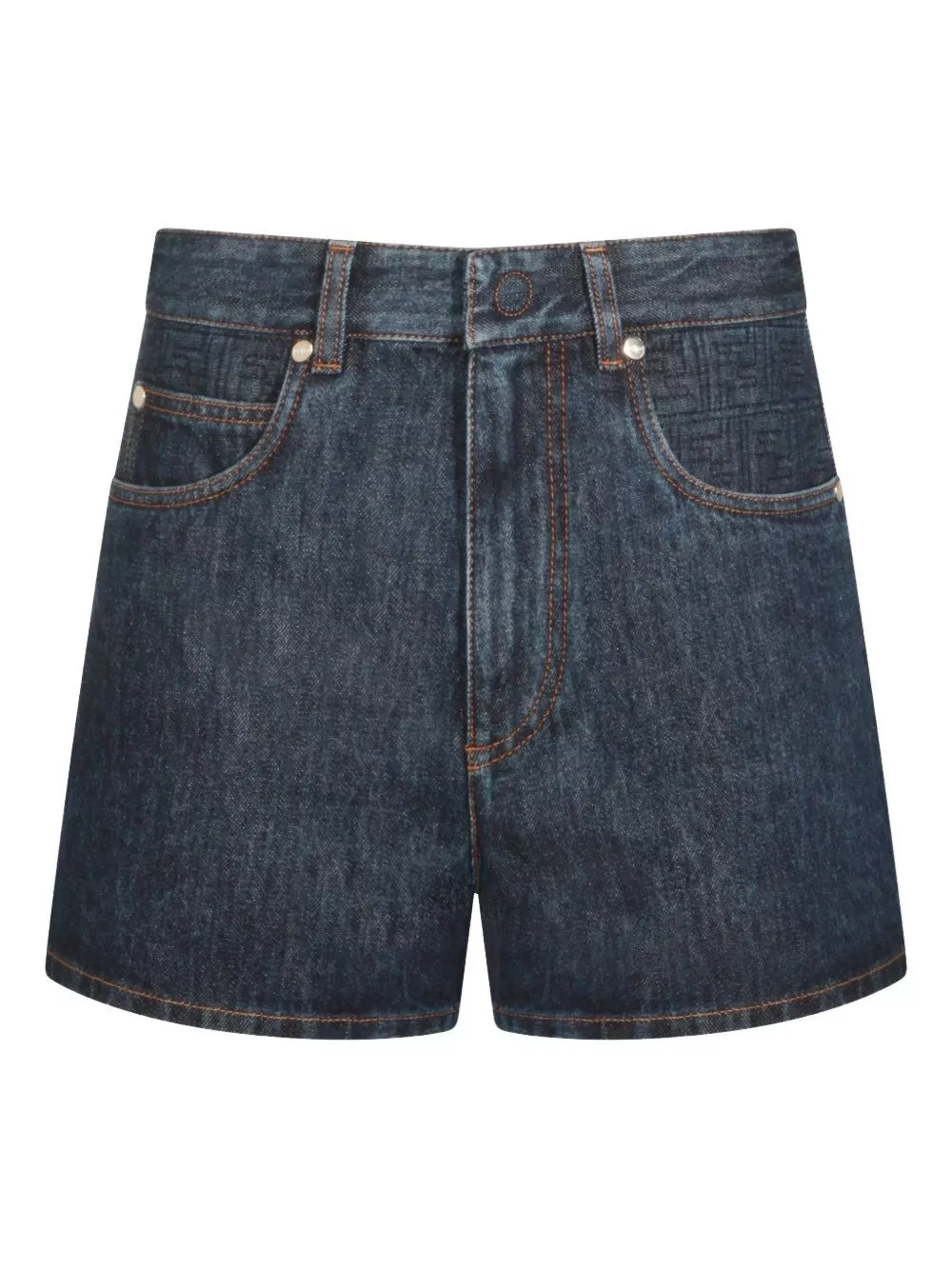 Fendi Shorts in denim di cotone